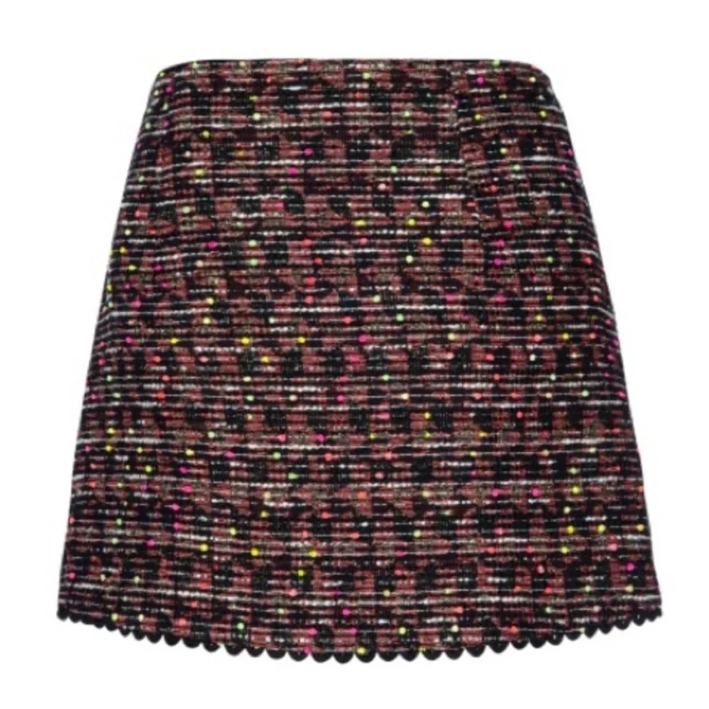 Le Superbe Lennon Tweed Wrap Skirt size 8 - Picture 3 of 10